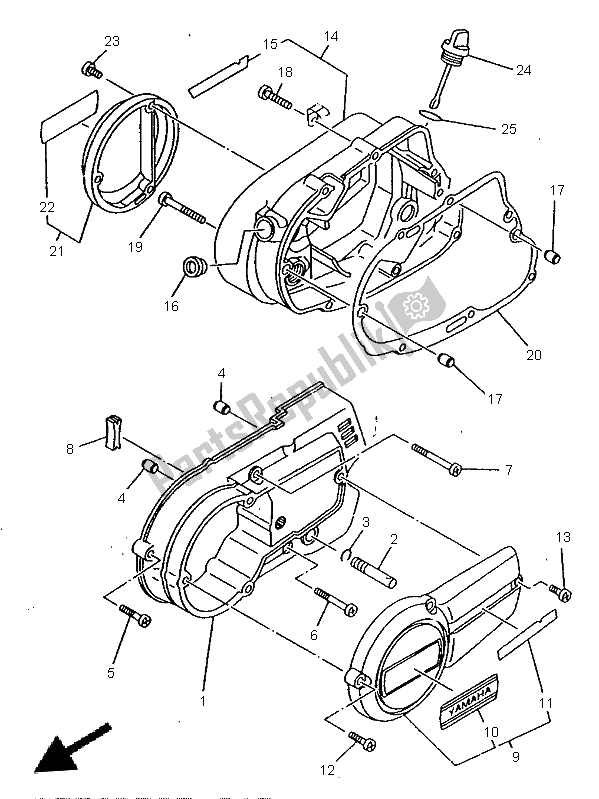 Yamaha rx 100 engine parts store